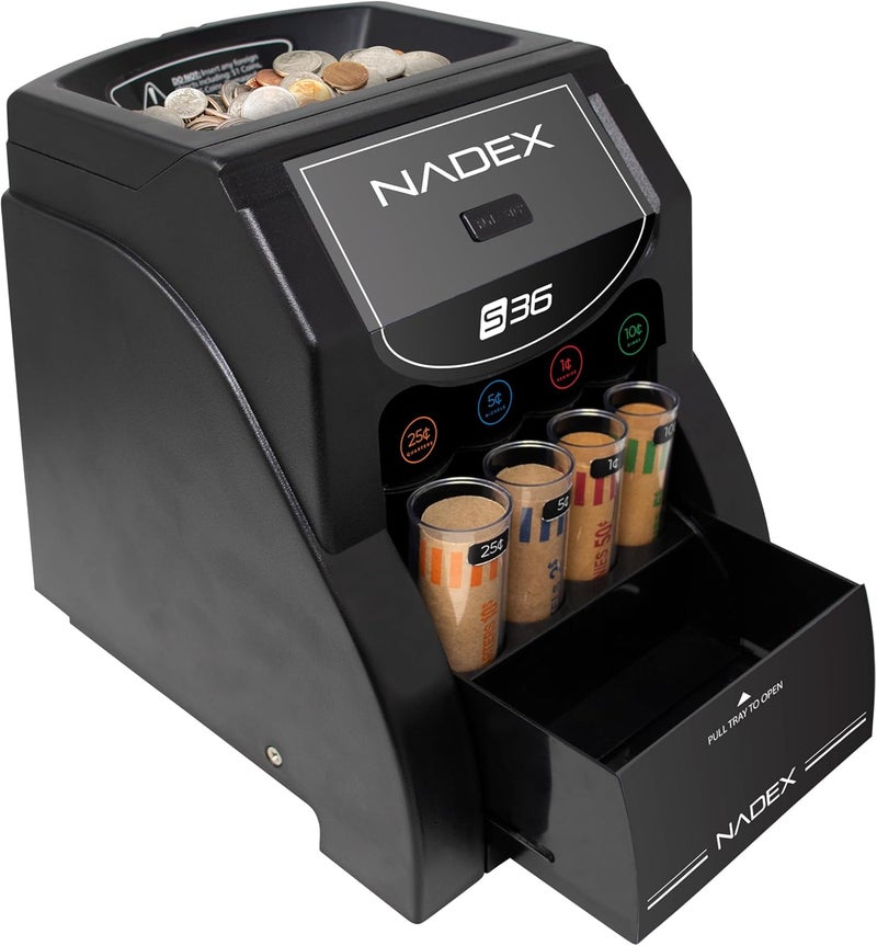 Nadex 36SN Automatic Coin Sorter and Wrapper - Image 1